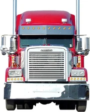 RoadWorks SS Grille 14 Bars for Freightliner Classic/FLD 120 1990-20