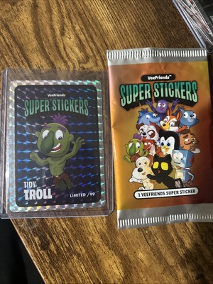 PSAマガジンsuper stickers 【witty weasel】/99 🚨 Breaking News 🚨 Introducing the PSA VeeFriends Super