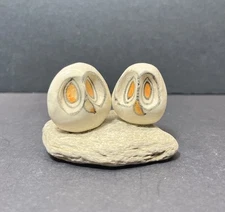 Miniature Tonala Clay Pottery Owls