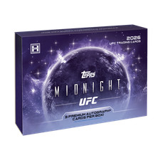 2026 TOPPS MIDNIGHT UFC HOBBY BOX (3 AUTOs) MMA Martial Arts New Presale QTY