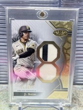 2023 Topps Tier #TIR-JS Juan Soto One Relics Dual Patch /25