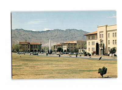 Captured German V2 Rocket, Fort Bliss, El Paso, Texas, Postcard