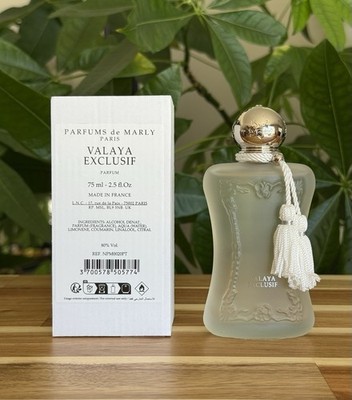 Parfums De Marly - Valaya Exclusif - Parfum 2.5oz/75ml (Tester) *100% AUTHENTIC*