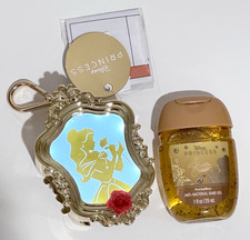 Bath Body Works Disney Princess BELLE Pocketbac Holder 1 hand sanitizer