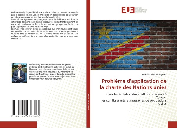 Franck Bisika Ise-Ngoma | ProblèMe D'application De La Charte Des Nations Unies-image