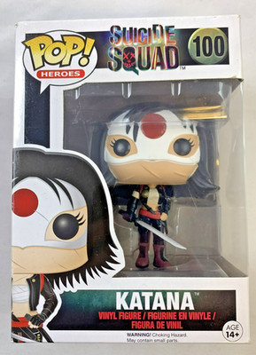 Funko POP Heroes Suicide Squad Katana 100 Vinyl Figur DC Comics Filmfigur OVP