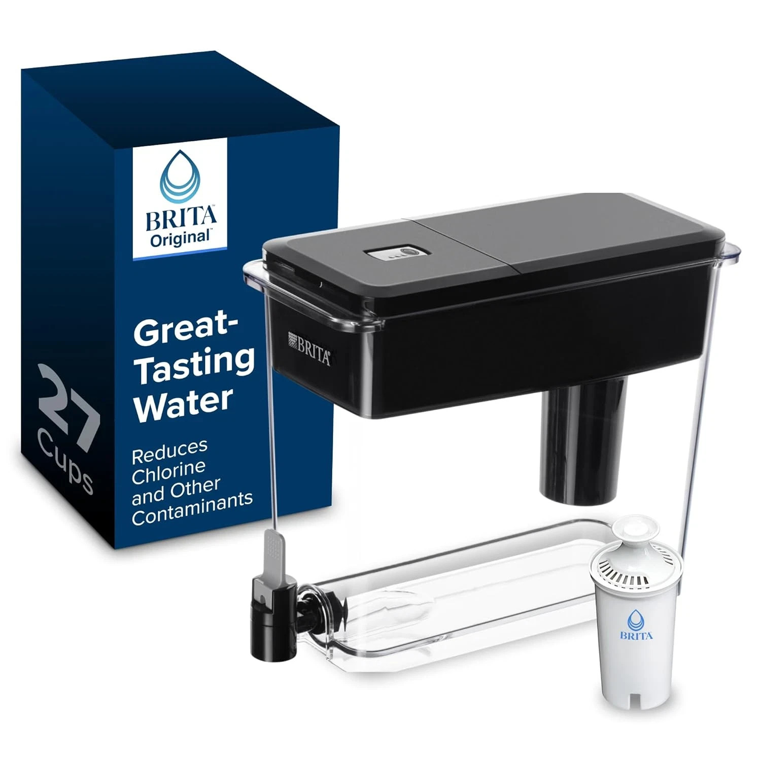 Brita UltraMax Large Water Dispenser With Standard Filter, B