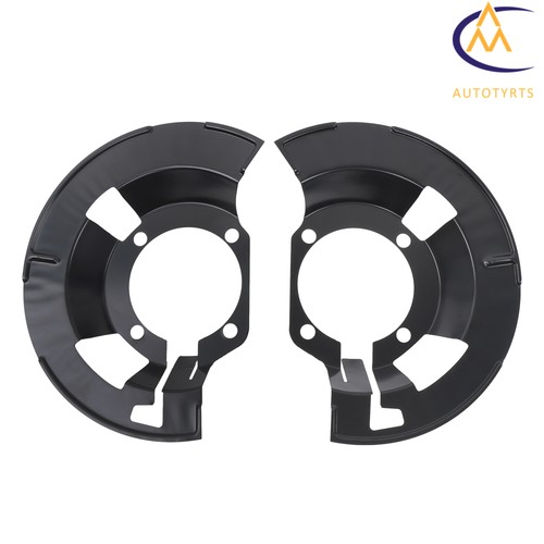 For Dodge Ram 2500 3500 2000-2001 2002 Front Brake Dust Shield Left+Right Side - Zdjęcie 1 z 12