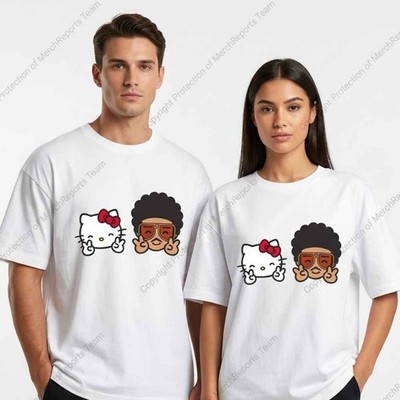Bruno Mar The Romantic Tour On July 2 2026 x Hello Kity Cute Unisex T-Shirt
