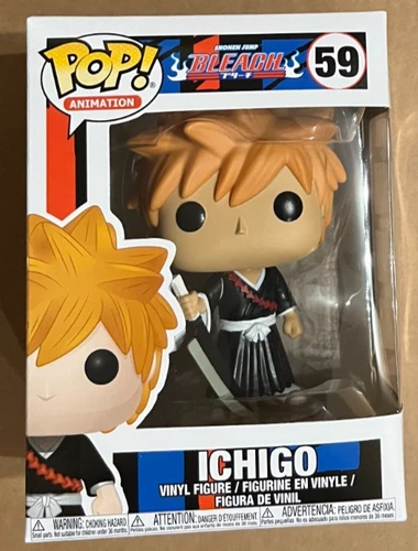 Funko Pop! Animation Bleach #59 ICHIGO Kurosaki Vaulted w/Protector
