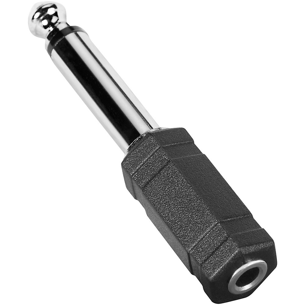 Адаптер Livewire Essential Stereo 3,5 мм Female TRS to Mono 1/4 Male TS Черный