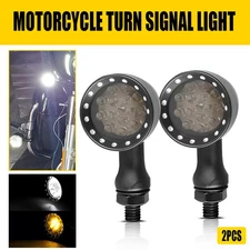 Motorcycle LED Blinker Signal Turn Amber Light For Harley Sportster XL 1200 883