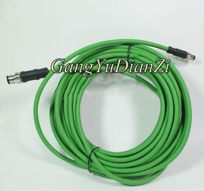 1 Pc. New For ZK1090-3161-0050 M12 To M8 EtherCAT Cable Connector 5M