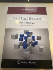 Basic Legal Research: Tools and - Paperback, by Sloan Amy E. - New With Access