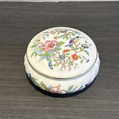 Aynsley - PEMBROKE - Fine Bone China bedeckt Schmuckschale -