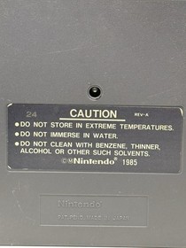 Snake's Revenge Nintendo Entertainment System NES autentico testato spille pulite