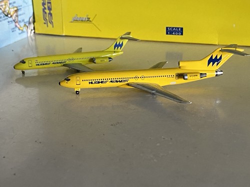 Aeroclassics Phoenix Hughes Airwest Boeing 727-200 N723RW & DC-9-30 1:400 N9338