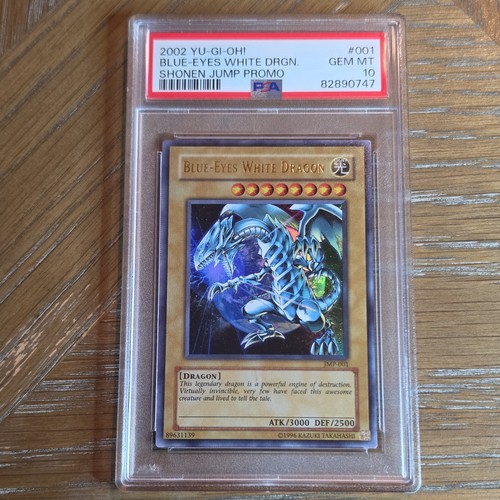 Yu-Gi-Oh! Blue-Eyes White Dragon Ultra Rare Holo 2002 JMP-001 PSA 10 yugioh