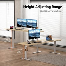 Electric Standing Desk 170 × 60cm Height Adjustable Home Office Computer Working — image 8