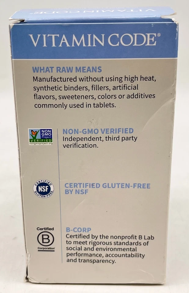 Pack de 2 suplementos multivitamínicos Garden of Life Vitamin Code 50 & Wiser Men Foto 4 de 4