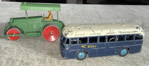 DINKY TOYS Aveling-Barford STEAM ROLLER 283 BUS