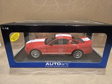 1/18 AUTOart 2005 Ford Mustang Shelby Cobra GT500 Concept Red w. White Stripes