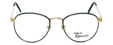 Fashion Designer Blue Light Blocking Reading Glasses Ashley in Gold-Jade 54mm Ne