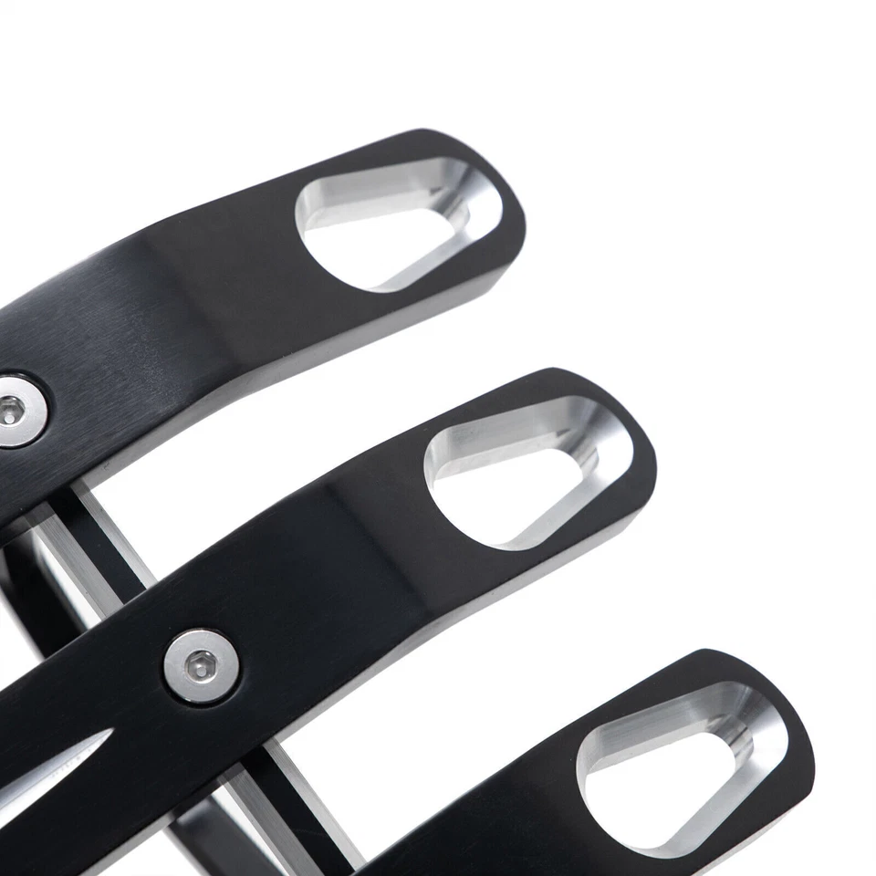 PARAGOLPES DELANTERO ALUMINIO NEGRO PARA YAMAHA BANSHEE 350 YFZ 350 1987 - 2006 2005 2003 Foto 4 de 4