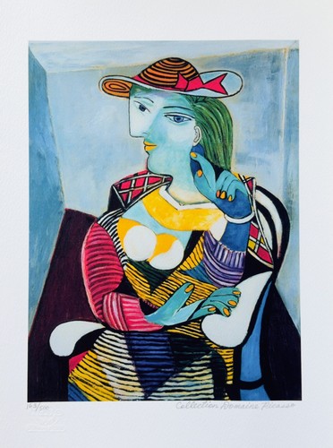 Pablo Picasso MARIE THERESE WALTER Estate Signed Limited Edition Giclee 16 x 12" - 第 7/7 張圖片