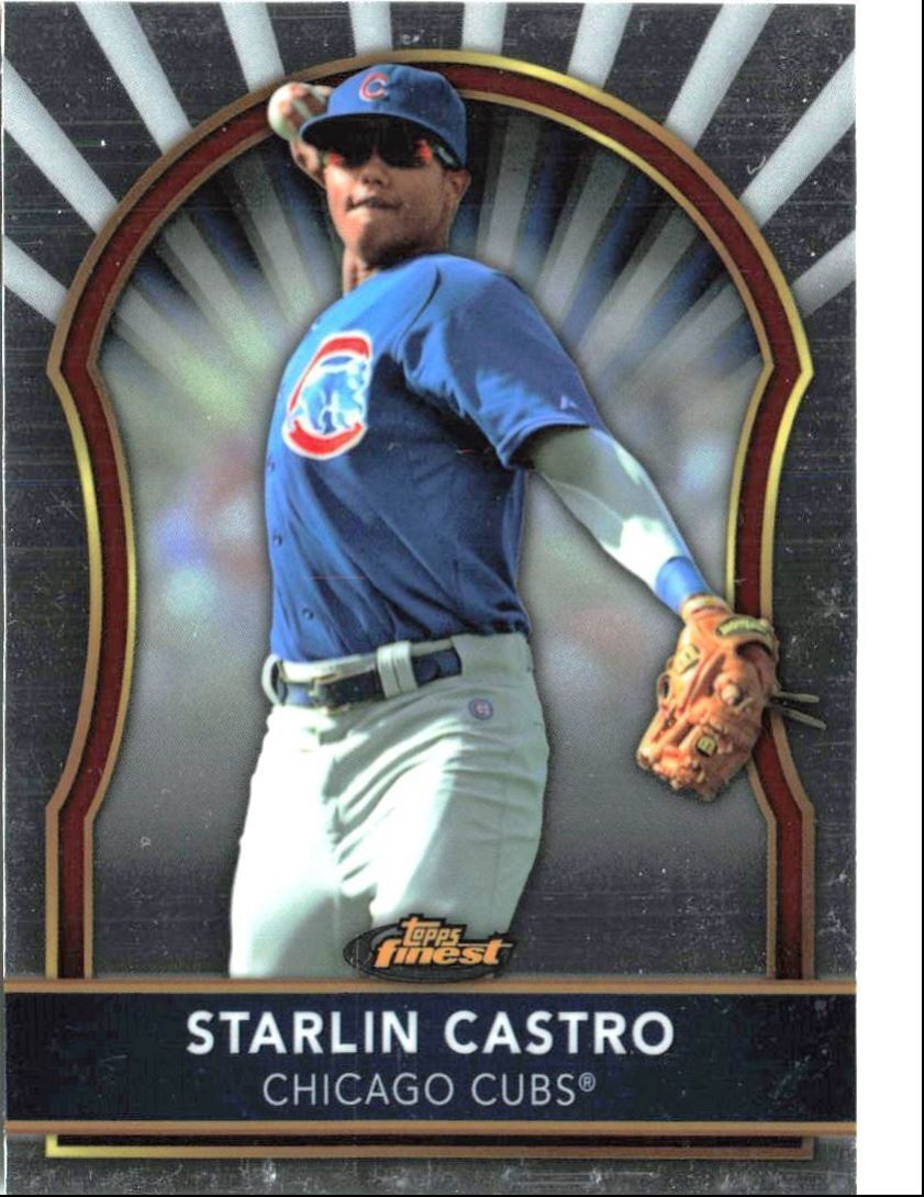 2011 Finest Starlin Castro / Chicago Cubs #33