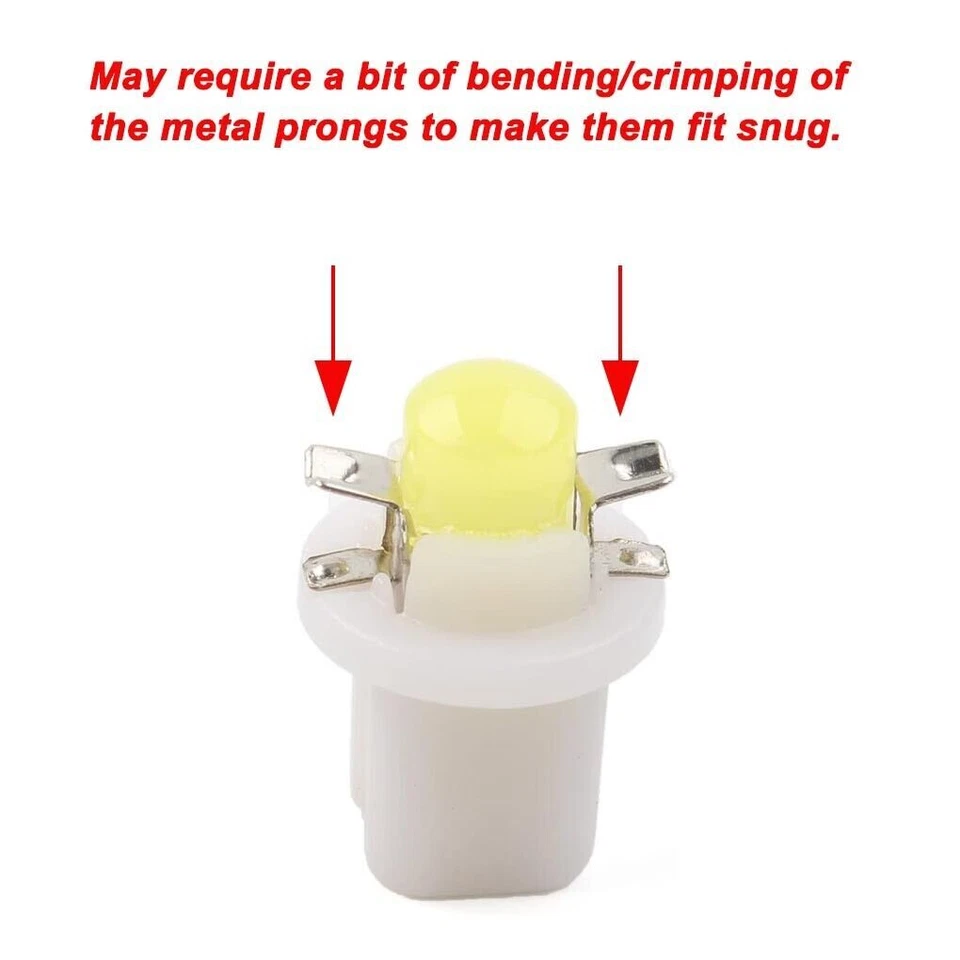 For Partner Berlingo Dispatch C2 C3 C4 207 307 LED BULBS HEATER CONTROL Light 3x - Image 4 of 4