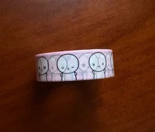 new the coffee monsterz co tcmc pink powder rare washi tape roll sealed Original