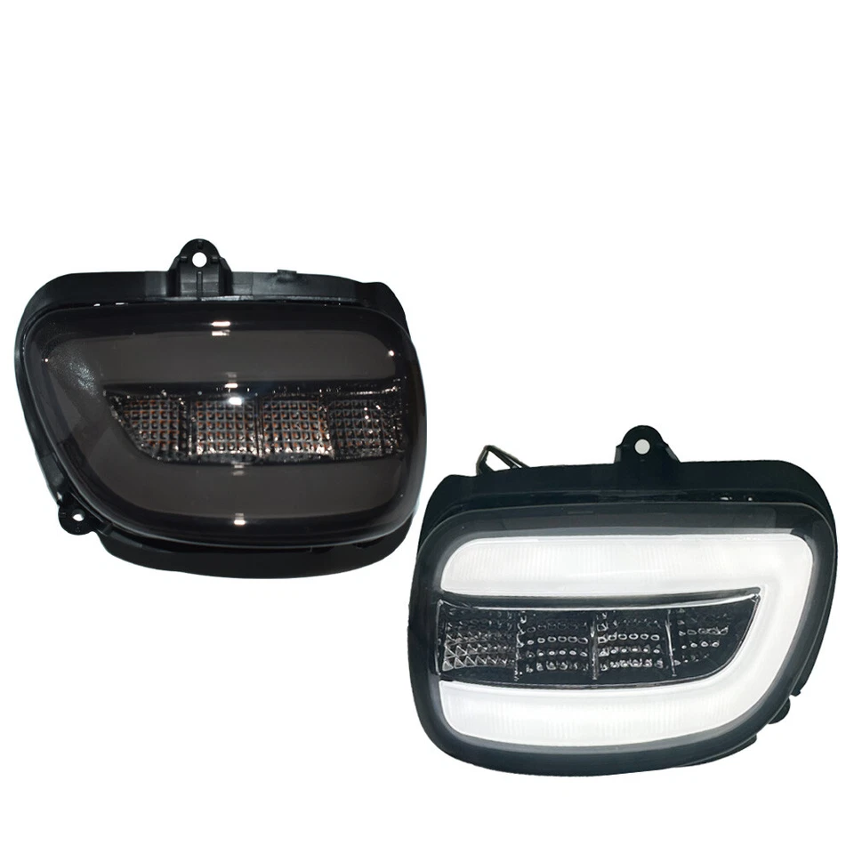Espejos retrovisores laterales con luces de giro para Honda GoldWing GL1800 2001-2017 Foto 2 de 4