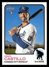 Ivan Castillo 2022 Topps Heritage #660 Kansas City Royals ROOKIE Buy10get5FREE