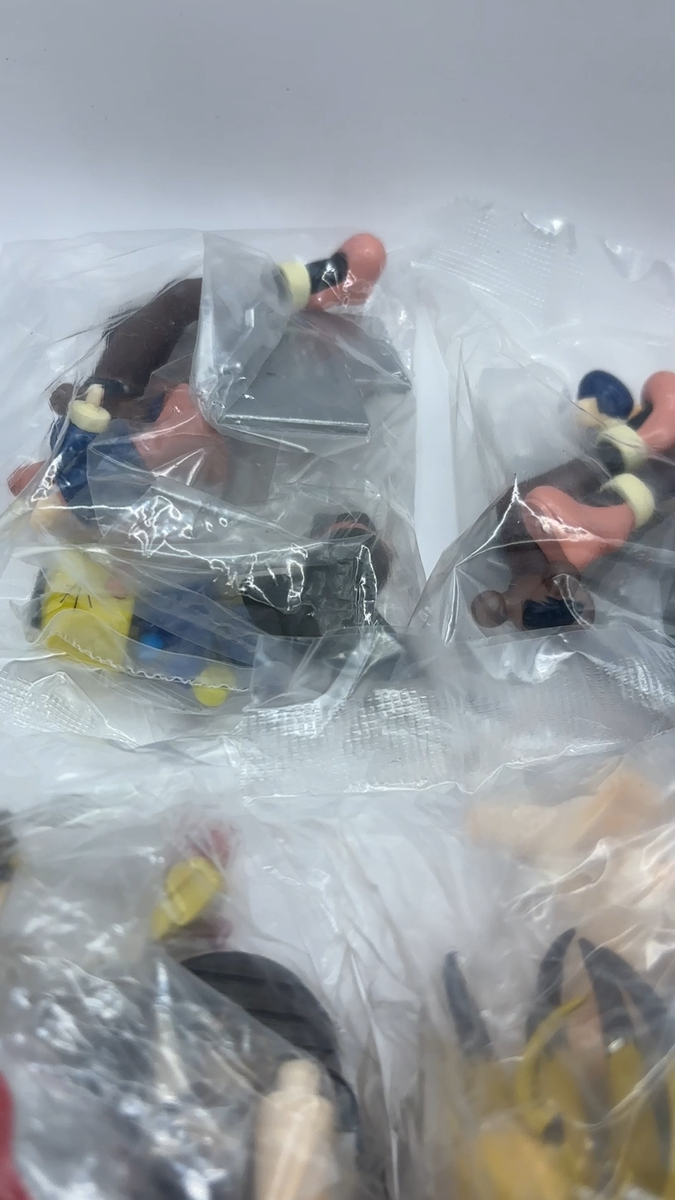 SR namco x CAPCOM Complete All 10 types Yujin Gashapon Vintage
