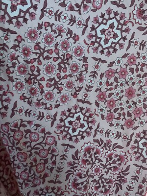 Vintage St Michael Bettbezug 170x220cm 32cm Rüschen Retro Baumwollstoff B30
