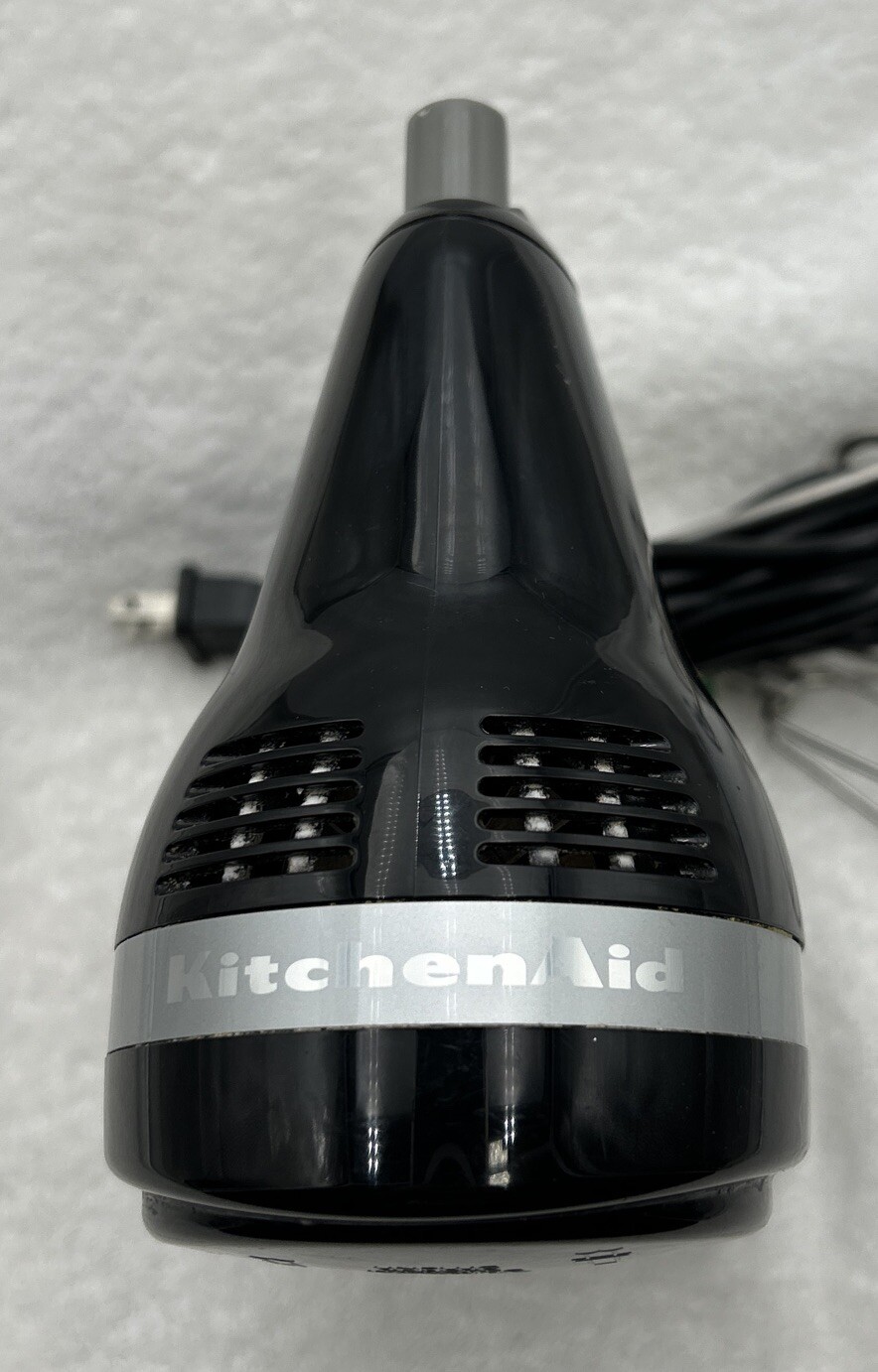 KitchenAid 5-Speed Hand Mixer with Beaters Tested Model KHM5APOB7 GUC-image