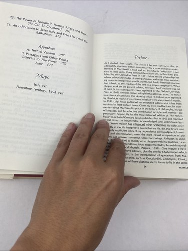 The Prince Machiavelli Atkinson HC/DJ 1976 Library of Liberal Arts - Picture 10 of 18