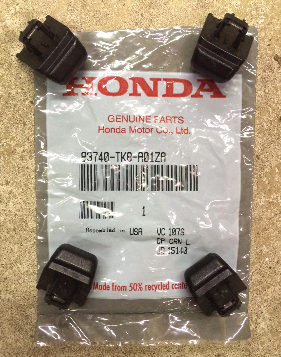 Genuine OEM 2011-2017 Honda Odyssey Black Sliding Door Sunshade