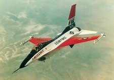 Postcard General Dynamics F-16A "Fighting Falcon"