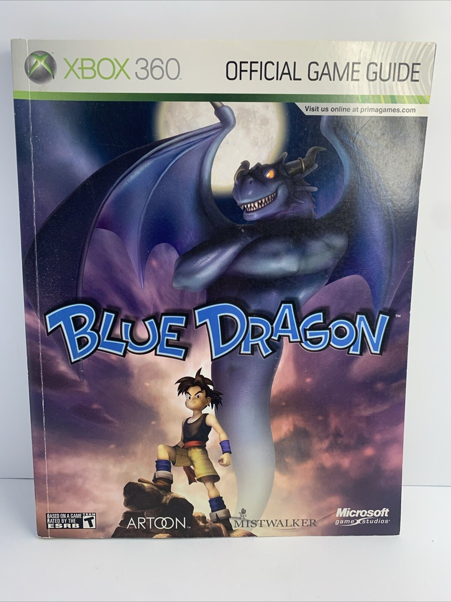 Blue Dragon Official Game Strategy Guide XBox 360 RPG Prima Blue Dragon Official Game Strategy Guide XBox 360 RPG Prima