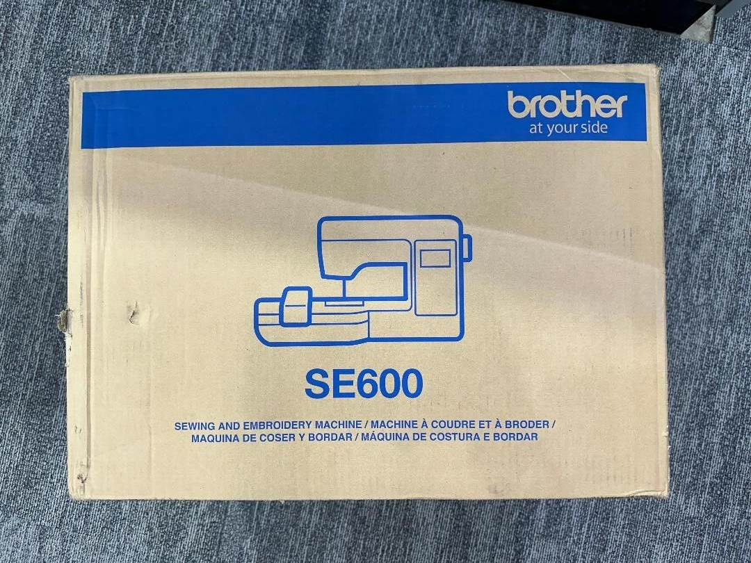Brother SE600 Computerized Combo Sewing NO RESERVE!!! 12502649823 eBay
