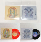 Trigun Stampede Exhibition Limited Record-Style Coaster Vash Nicholas Set of 2
