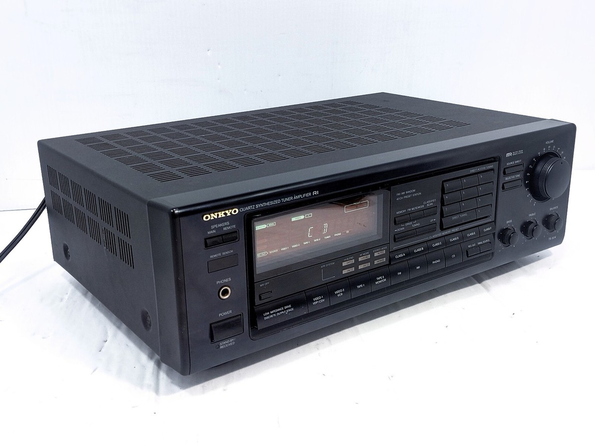 Onkyo TX-906 Quartz Synthesized Tuner Amplifier | AM/FM | Black