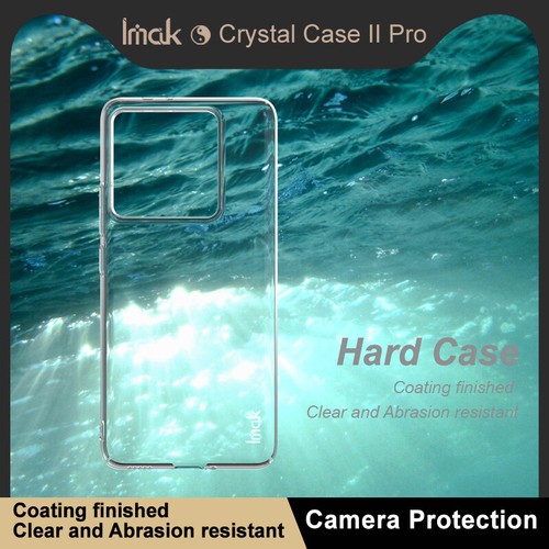 Imak For Xiaomi 14T /14T Pro Clear Transparent Crystal Shell Hard PC Cover Case - Picture 3 of 6