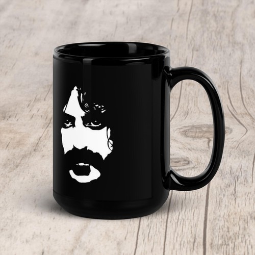 Zappa 01 Black Glossy Mug - 第 3/3 張圖片