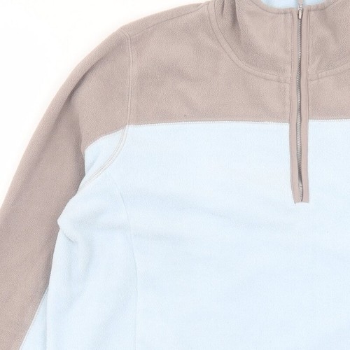 Active Womens Blue Jacket Size 16 Zip - Picture 8 of 12