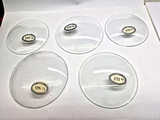 Verre bombé biseauté Ø 116 mm à Ø 154 mm pendule horloge Pendelglas Clock glass