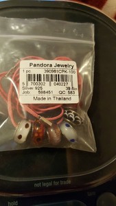 RETIRED-Pandora-390961cpk-100-Pink-LEATHER-LARIAT-Necklace-Bracelet-925-6-beads