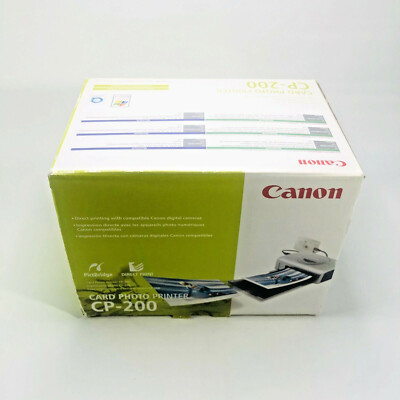 Canon CP-200 Card Photo Printer USB/PictBridge Connect Portable